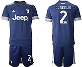 2020-21 Juventus 2 DE SCIGLIO Away Soccer Jersey,baseball caps,new era cap wholesale,wholesale hats